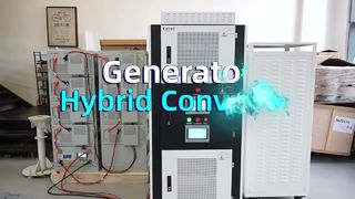 Generator hybride omvormer