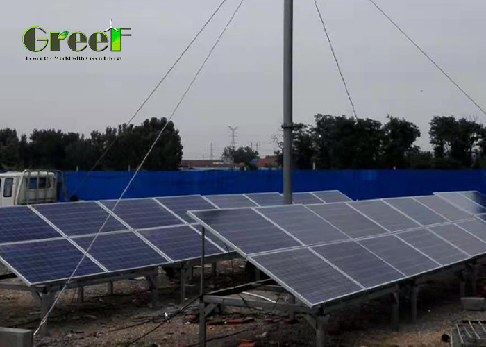 Fabrieksvoorziening Windzonne-energiesysteem Hybride zonne-energiesysteem Kits voor thuis