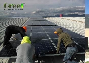 10kw acculading van pv van de net zonnemacht energiesysteem voor huisgebruik