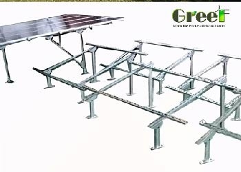 Ground Mounting Off Grid Solar System 48-240V Uitgangsspanning 50Hz/60Hz Uitgangsfrequentie