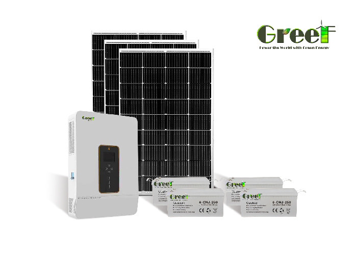 Fabrieksvoorziening Windzonne-energiesysteem Hybride zonne-energiesysteem Kits voor thuis