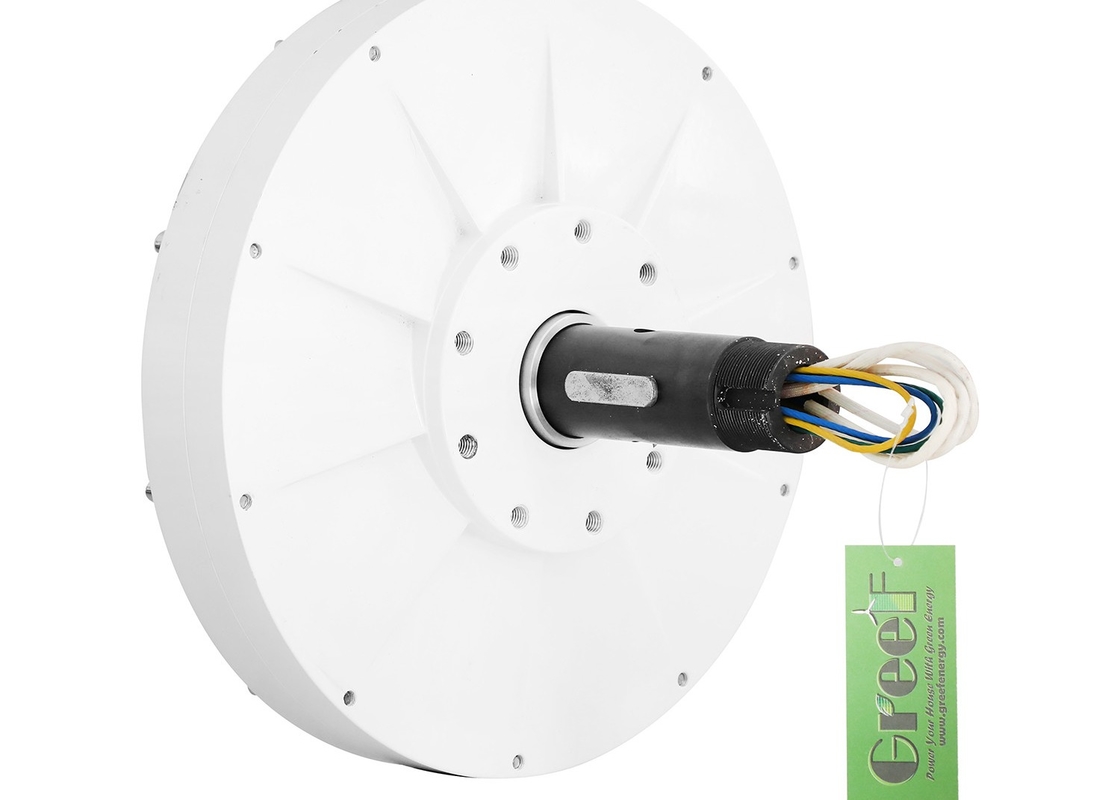 3KW lage van de de Magneetalternator van T/min Permanente van de het Begintorsie Lage Verticale de Windgenerator