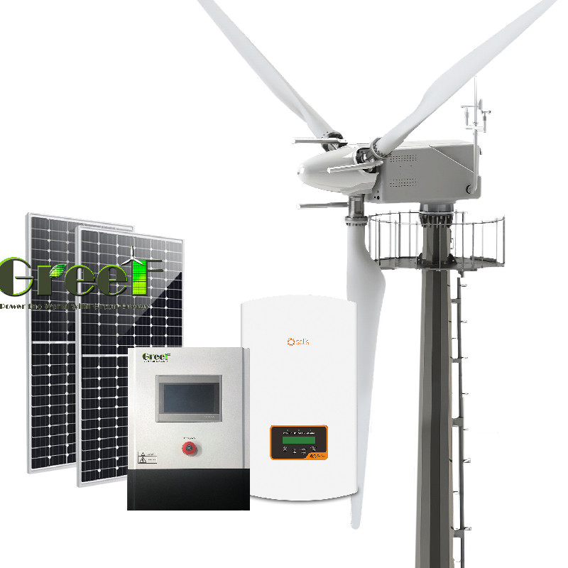 20KW / 30KW Pitch Control Windturbine Variabele Pitch Technologie 30% Hogere Stroomopwekking Lage Aanvangssnelheid Wind 2.5m/s