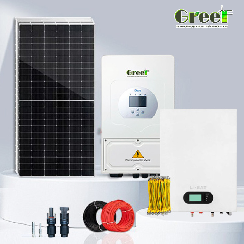 8 kW-10 kW zuiver sinusgolf hybride zonnestelsel met 110/220V uitgangsspanning