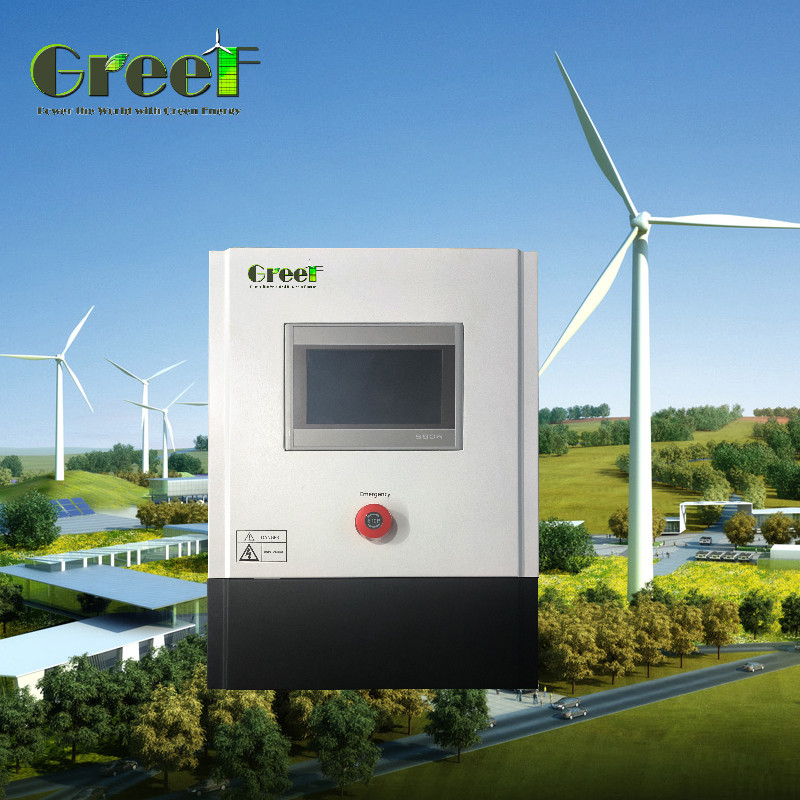3kw 5kw 10kw GT-PCTC-serie windturbine op netcontroller met omvormer voor systeem