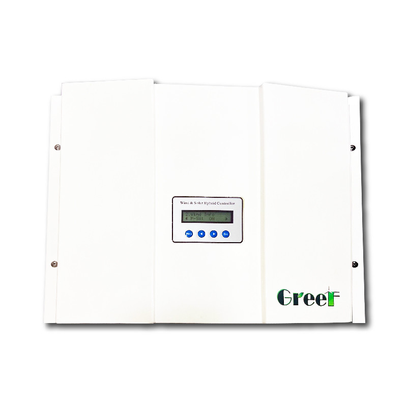 Stroomverlies ≤ 3W Off-Grid LCD-controller met winddumpbelasting 150V/400V Verstelbare windoplaad