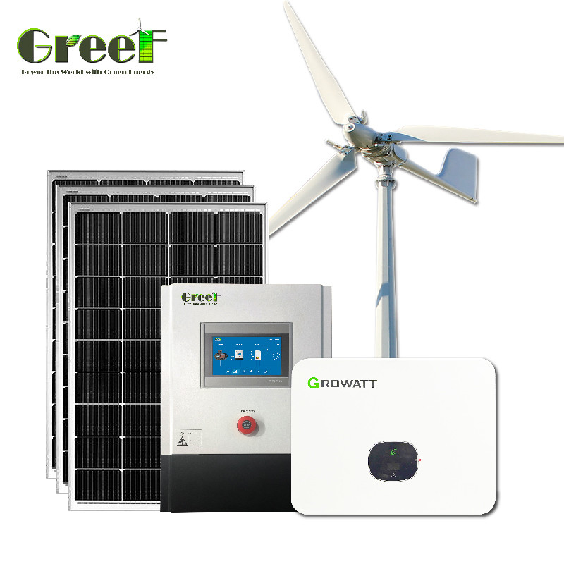 Efficiënte zuivere sinusgolf windenerator zonne-enerator hybride generator zonne-energie met 98% omzetsnelheid