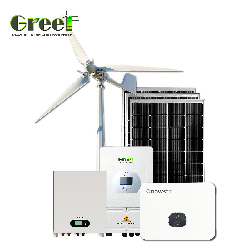 Netgebonden / Hybride windturbine controller 2kW 3kW 5kW 10kW gelijkstroom uitgangstype Voor windturbine waterturbine systeemoplossing