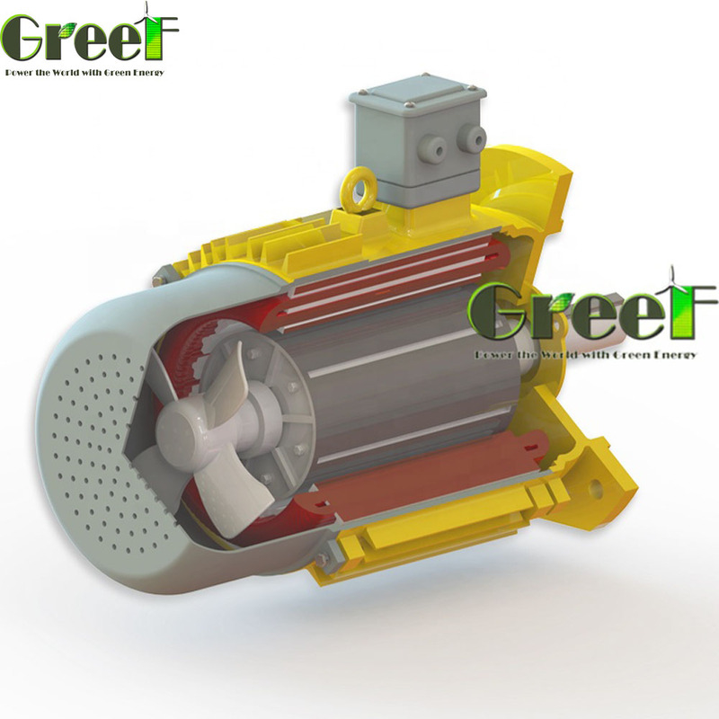 Als uw verzoek Kleur Permanente Magnet Generator met 3 Fase en brandstofloze groene energie