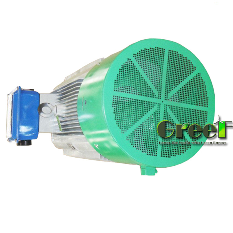 Isolatieklasse F/H Permanent Magneet Generator Nominale Rotorsnelheid van 20-3000RPM 220V 690V Spanning