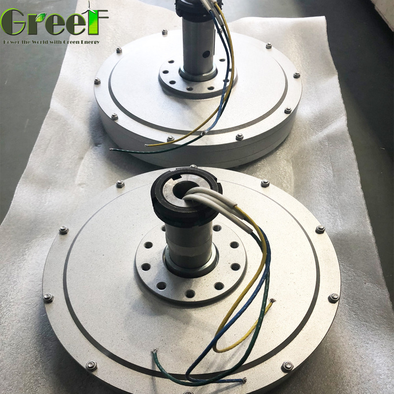 92% Efficiëntie Y Winding Methode Lage Startkoppel Kernloze Permanent Magneet Generator Voor Soepele En Consistente Prestaties