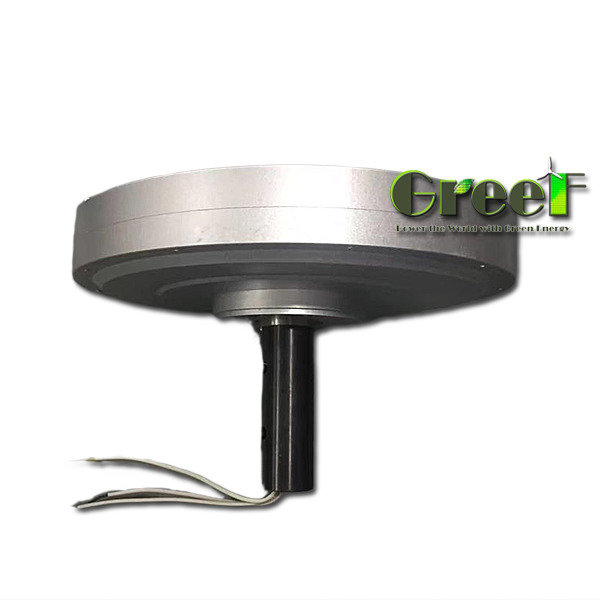 12-450V aangepaste kernloze permanente magneetgenerator Buitenrotor / Innerrotor Horizontale en verticale astype