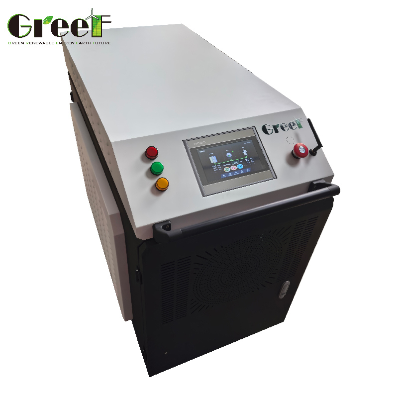 100/110/125kW Off-grid stroomomvormer met 580-1000V DC-spanningsbereik en 50/60Hz frequentie-omzettingssysteem
