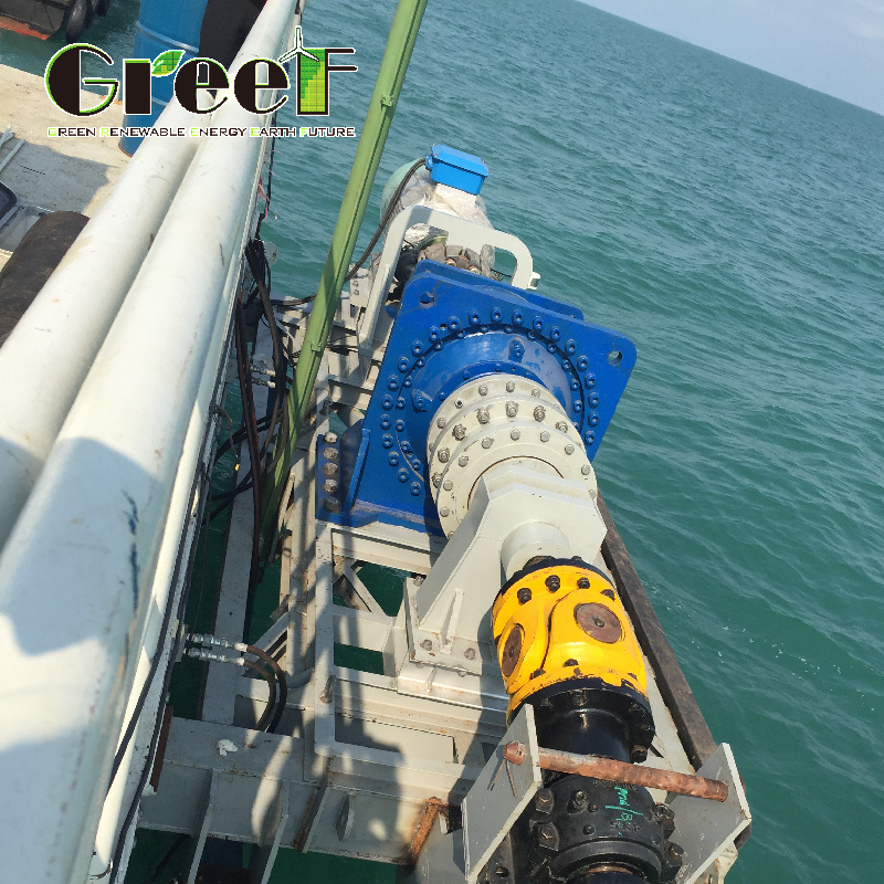 Generator voor vaste magneten van wisselstroomtype met een nominale spanning van 12-1140 V en robuust staal asmateriaal