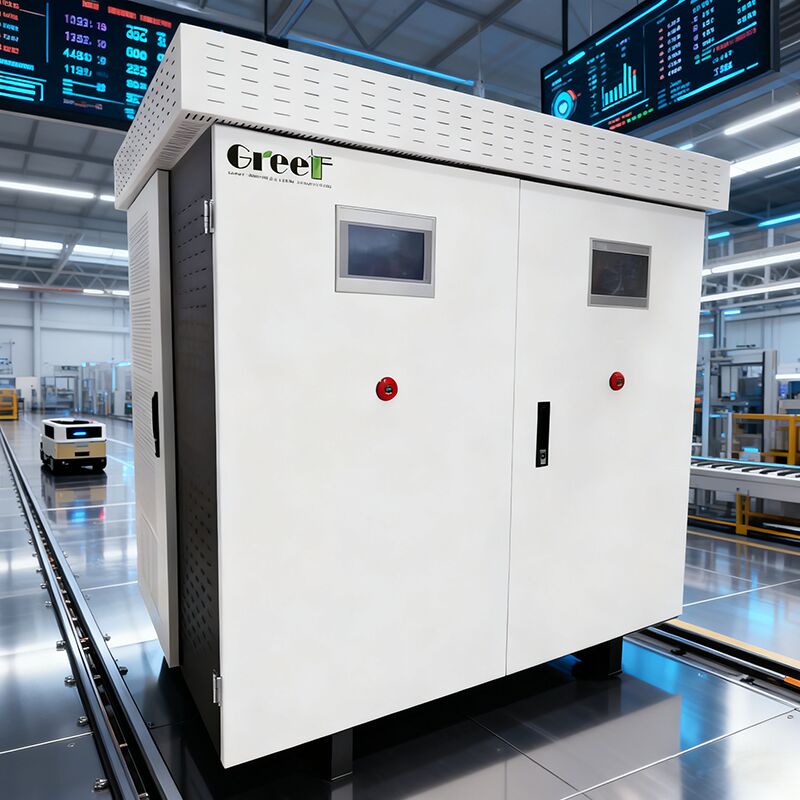 On Grid Controller with 350-450Vdc Battery Voltage Range LCD SMART Touch Screen and 100kW Rated Power for Smart Home Automation