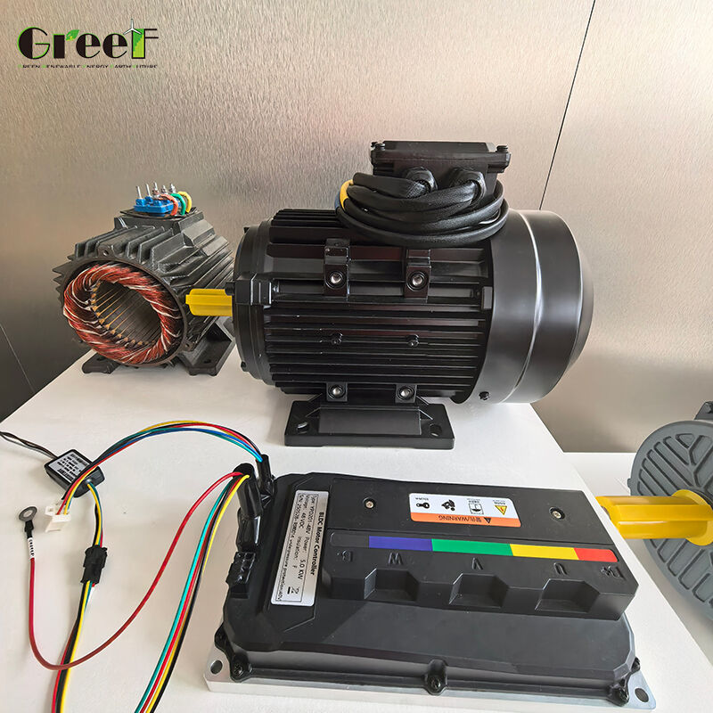 Permanente magneetmotor met Y-wikkelmethode 750W - 1000kW vermogensbereik en gietijzeren behuizing voor industriële toepassingen
