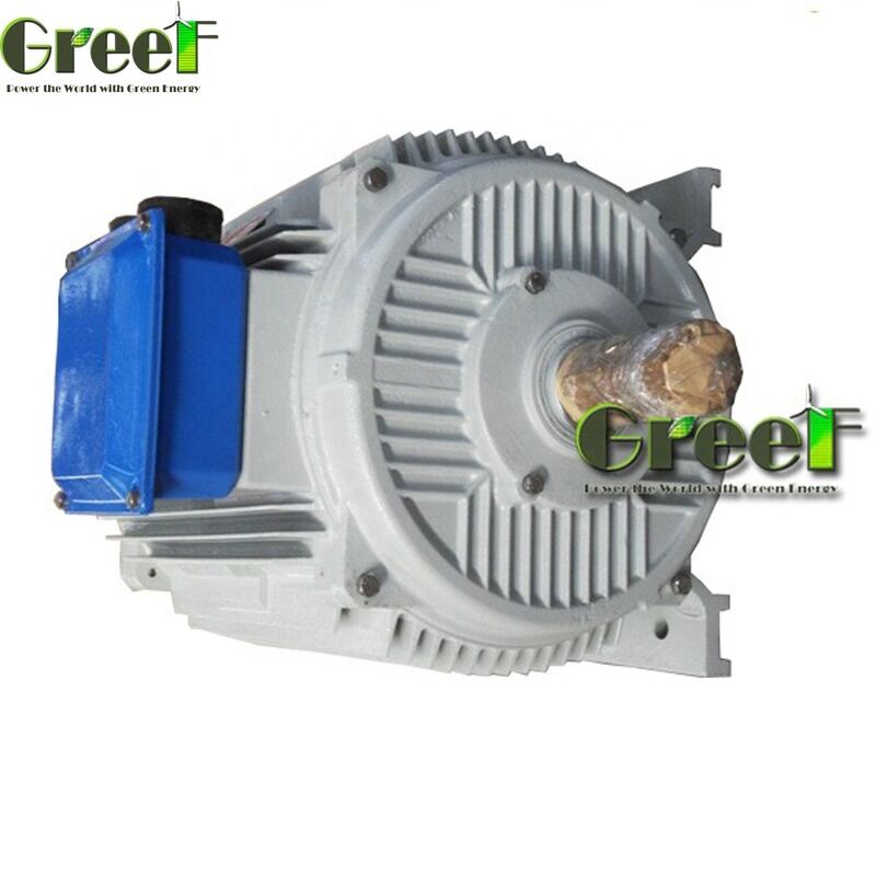 Borstelloze gelijkstroommotor Permanente magneetmotor 3fasige wisselstroom synchrone motor Nominaal vermogen 750W 5MW Geschikt voor energiemachinerie