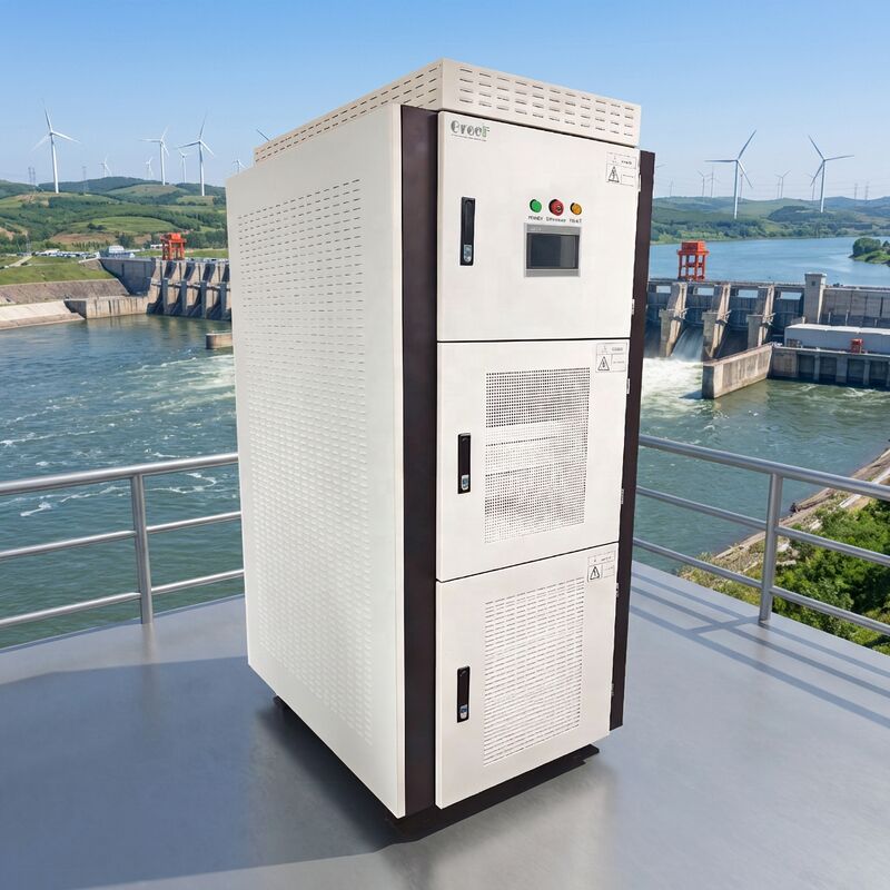 On Grid Controller met LCD Touchscreen Ground Fault Monitoring en 240-550V DC Input Voltage Range