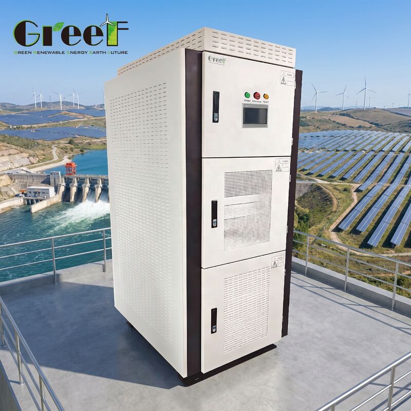 IP20-bescherming Generator Hybrid Converter met 95% maximale efficiëntie en LCD touchscreen