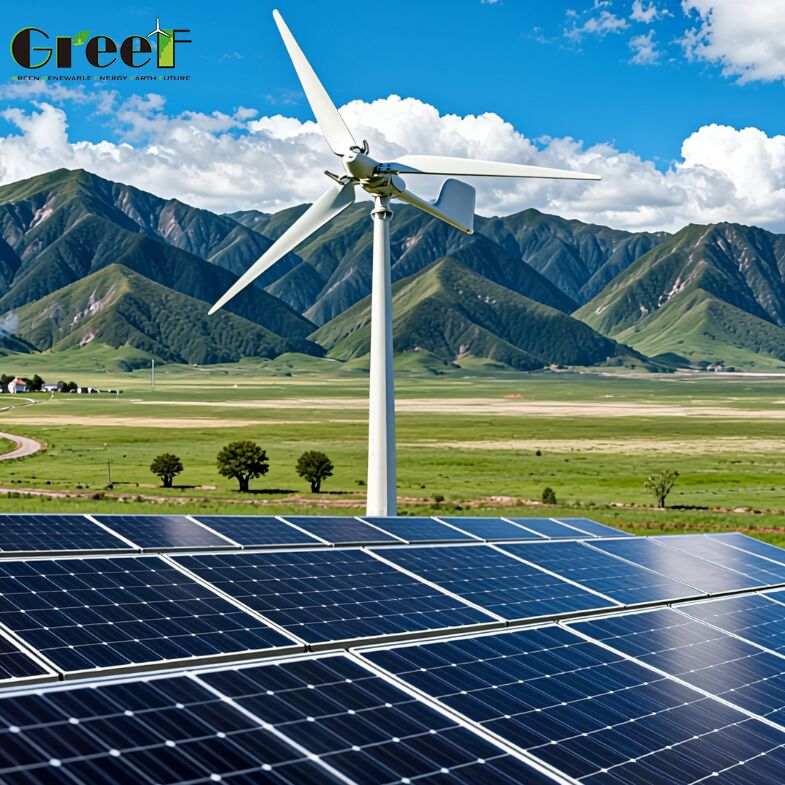 Dakmontage Hybride Zonne-energiesysteem met 95% Efficiëntie voor Off-Grid Hernieuwbare Energie Oplossingen