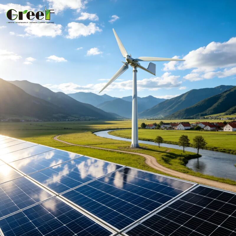 95% Efficiënt Hybride Zonne-energiesysteem met MPPT-regelaar en 4000m Bedrijfshoogte voor Hernieuwbare Energie