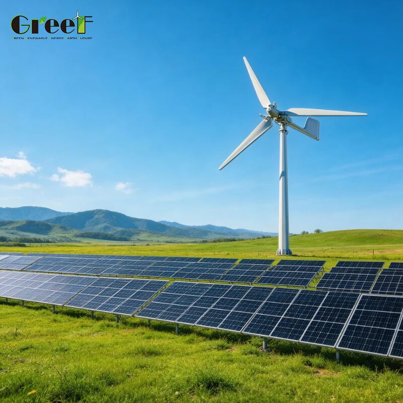 On Grid Zonne-energiesysteem met Lifepo4 Batterij en IP66 Bescherming voor Duurzame Energie met Minder dan 5W Intern Verbruik