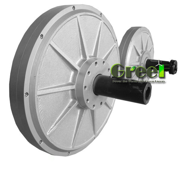 Hoge Efficiëntie Kernloze Permanente Magneet Generator met Aluminium Legering Behuizing en Geluidsarme Werking voor Microgrid Systemen