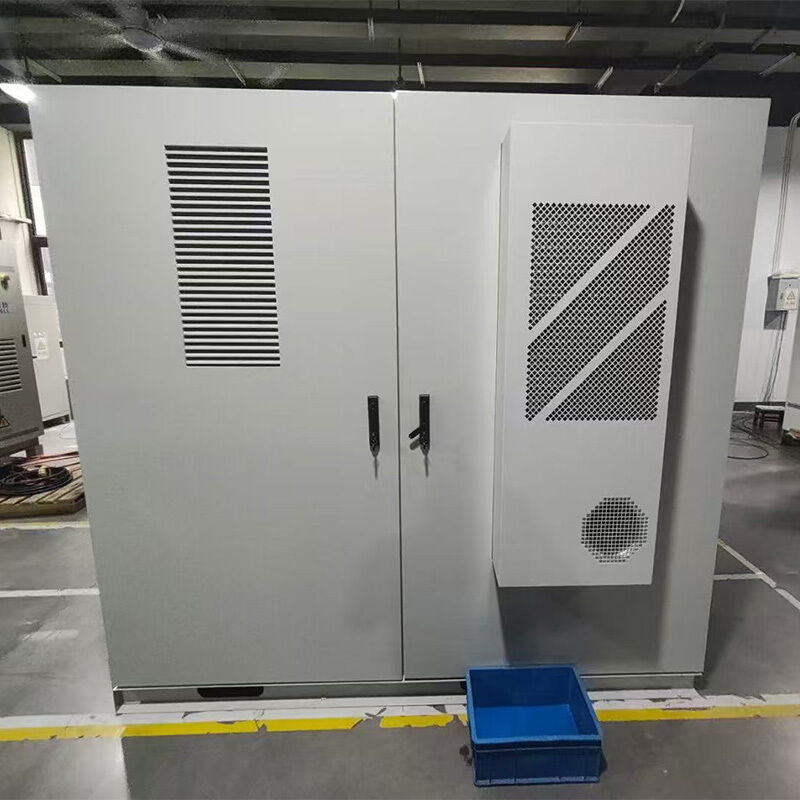 Lithiumbatterij voor energieopslag met DC-kortsluitbeveiliging Modulair schaalbaar ontwerp en industriële luchtkoeling