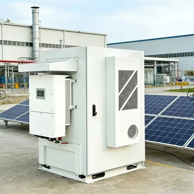 Lithiumbatterij met nominale spanning van 51,2 V, energieopslag, industriële airconditioningkoeling en modulair schaalbaar ontwerp