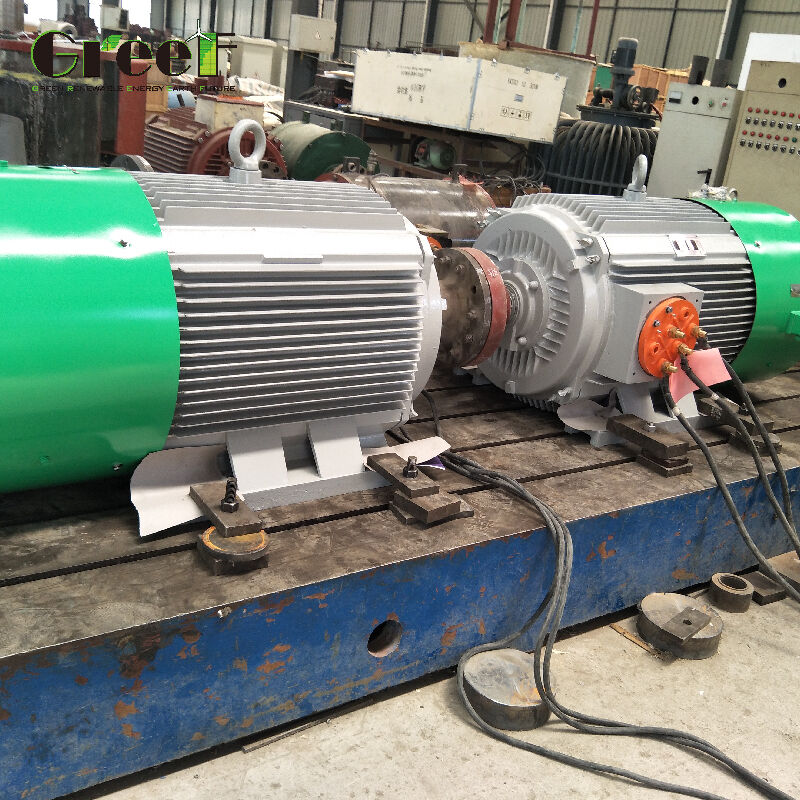 Permanente magneetgenerator van gietijzer met ventilatorkoeling en 500W-5000kW vermogen voor stabiele output