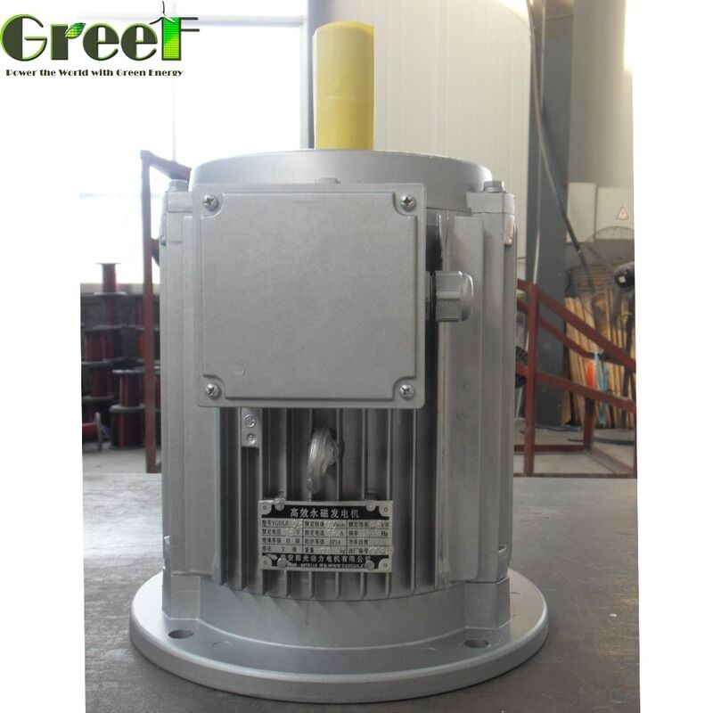 IP54 permanente magneetmotor met koudgewalst siliciumstaalplaat, ijzeren kern, ventilator, water en zelfkoeling voor industriële prestaties