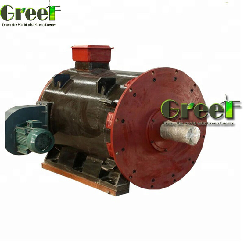 750W tot 1000kW Permanente Magneet Motor met 100Mohm Min Isolatiestandweerstand en Max 120°C Magneet Temperatuur