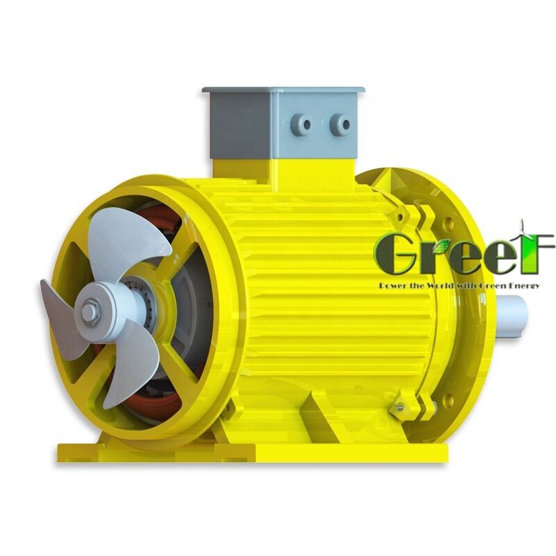 Hoge-efficiënte permanente magneetmotor met maximaal 120°C magnetentemperatuur en 100Mohm Min isolatieweerstand voor hernieuwbare energiesystemen