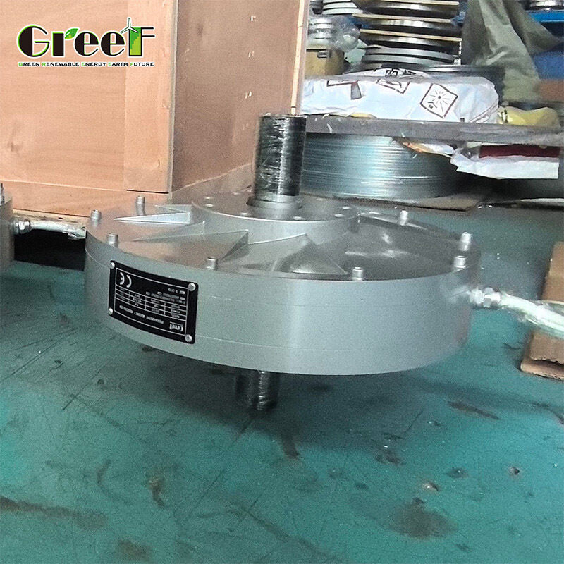 Gearloze Direct Drive Kernloze Permanente Magneet Generator met Laag Startkoppel <0.1N.M en Boven 85% Efficiëntie