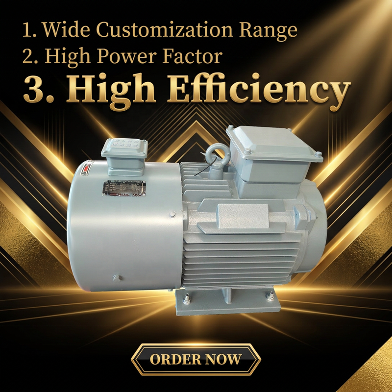 20KW 3-Fase AC Permanente Magneet Generator met 100% Koperwikkeling en IP54 Bescherming