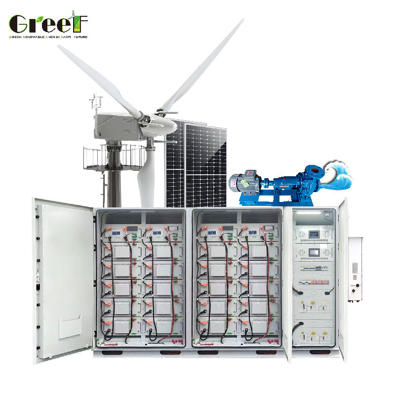 Gepersonaliseerd systeemspanning Hybride zonne-energie systeem met IP65 beschermingsgraad en 98,3% inverter efficiëntie Wind Solar Generator