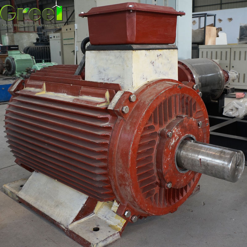 20 RPM 100 RPM 3 fase Permanente Magnet Generator Lage RPM 200KW 500KW Generatoren Water River PMG Inverter