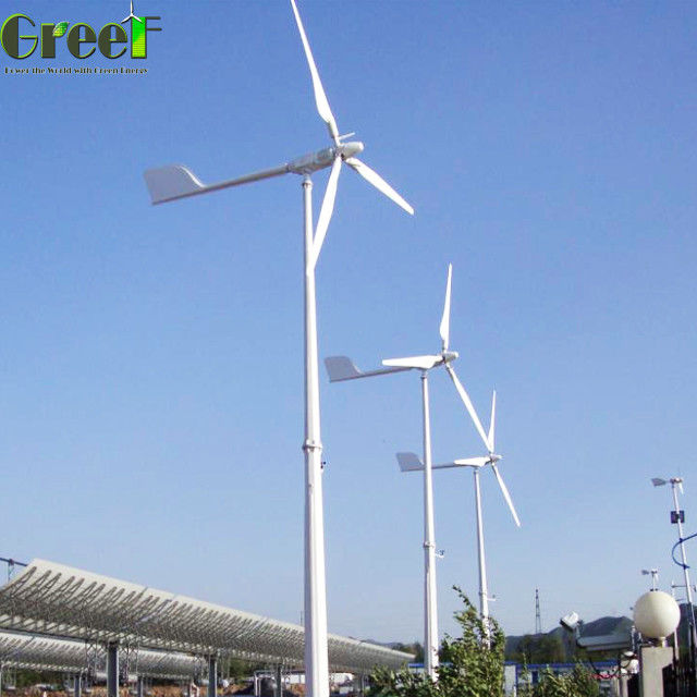 Rooftop Grid Tie Inverter Pitch Control Windturbine Generator Windmolen Ventilator 10KW