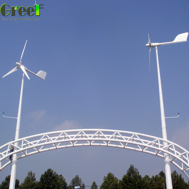 Rooftop Grid Tie Inverter Pitch Control Windturbine Generator Windmolen Ventilator 10KW