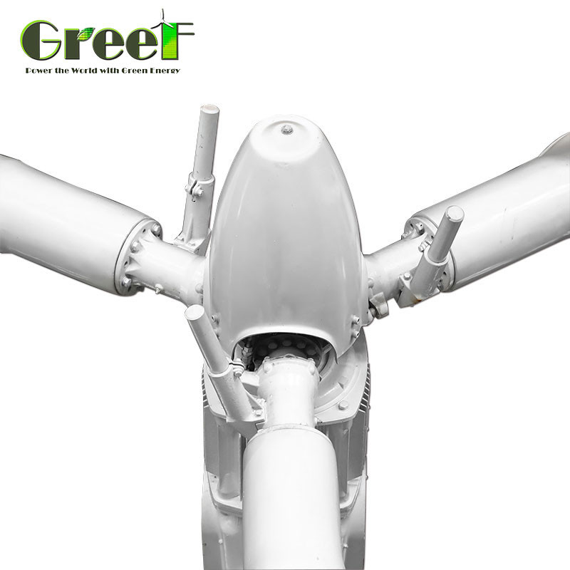 Rooftop Grid Tie Inverter Pitch Control Windturbine Generator Windmolen Ventilator 10KW